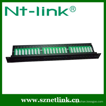 Cat6 90 degrés Krone 1U 48 Port Patch Panel